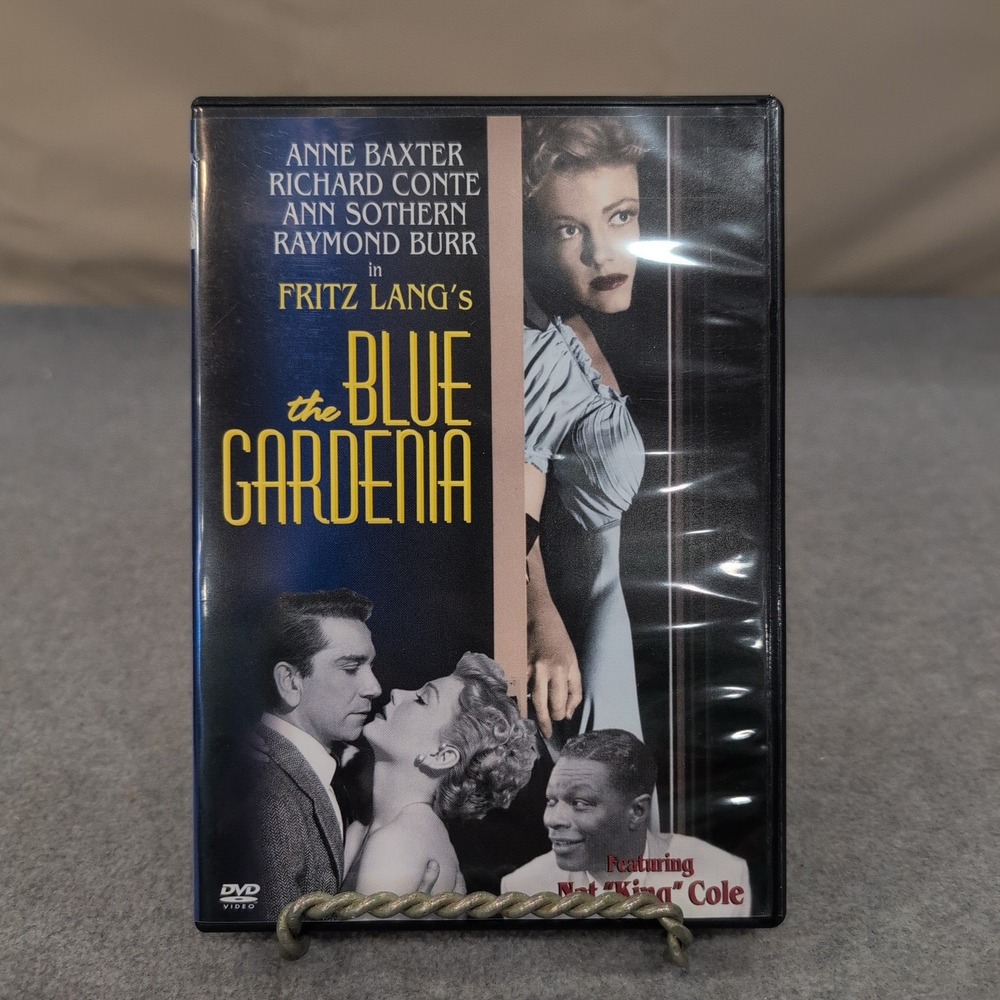 The Blue Gardenia DVD 1953 Film Noir Fritz Lang Anne Baxter Richard Conte ID9042